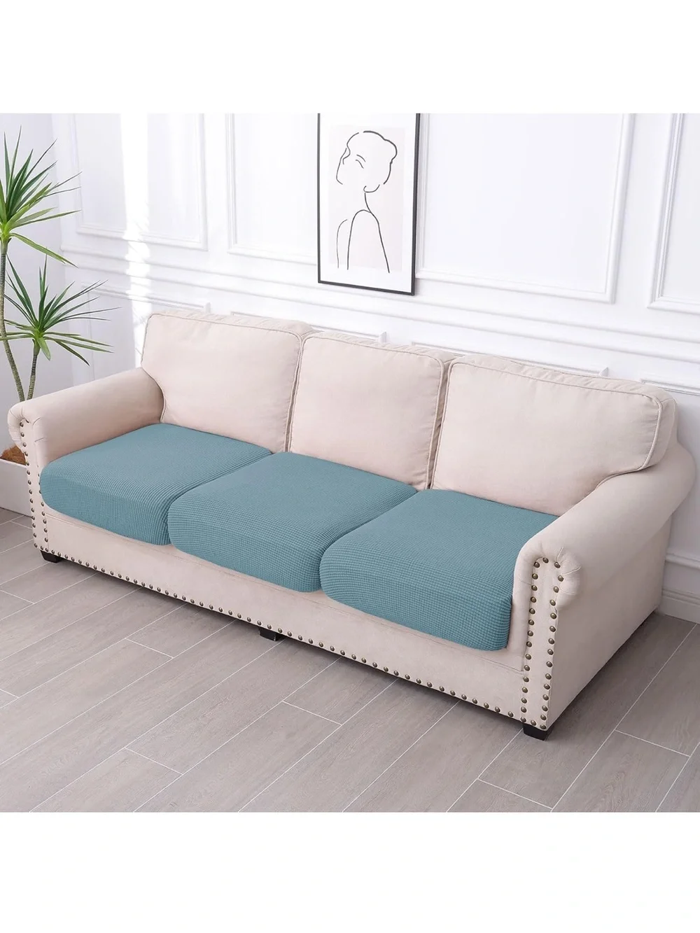 Waterproof Couch Cushion Covers For Pets, Non Slip Sofa Seat Cover